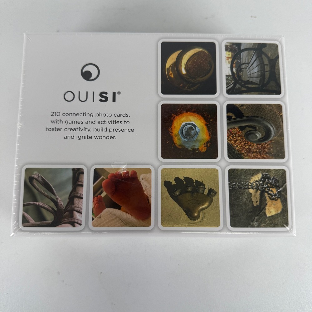 OuiSi Original Nature Photo Cards Game 210 Connecting Cards New Sealed TL20070